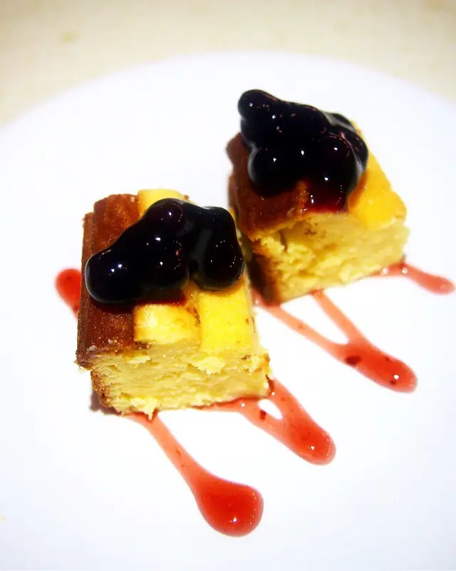 美式藍苺芝士餅