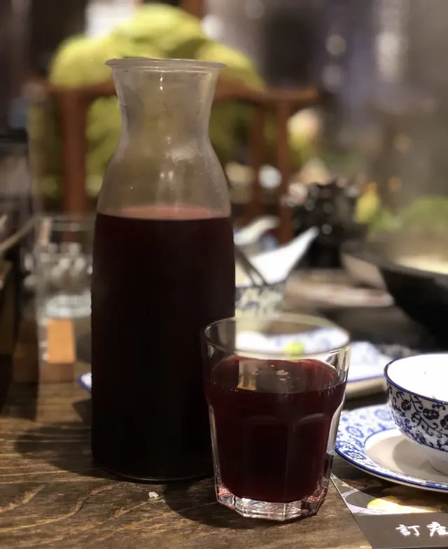 特濃冰凍洛神花茶