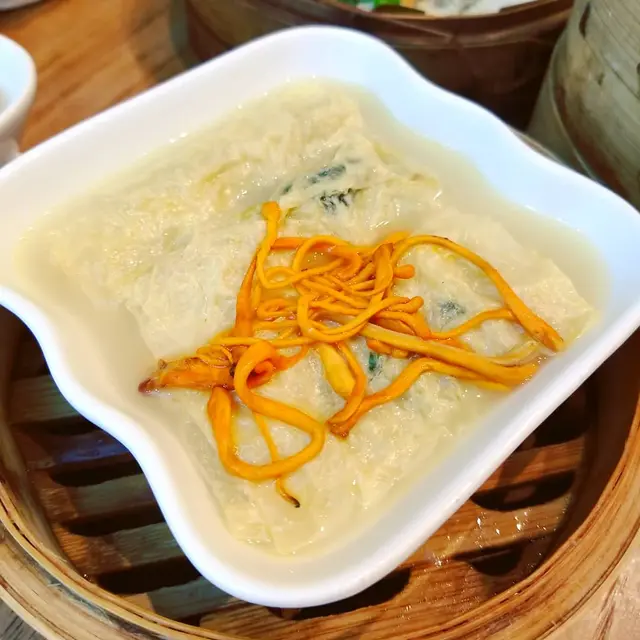 魚湯蟲草花鮮竹卷