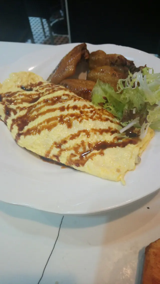 黑松露玉子燒拼滷水雞翼