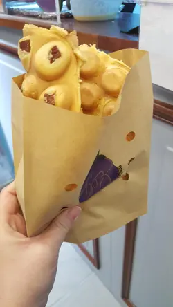餐肉雞蛋仔
