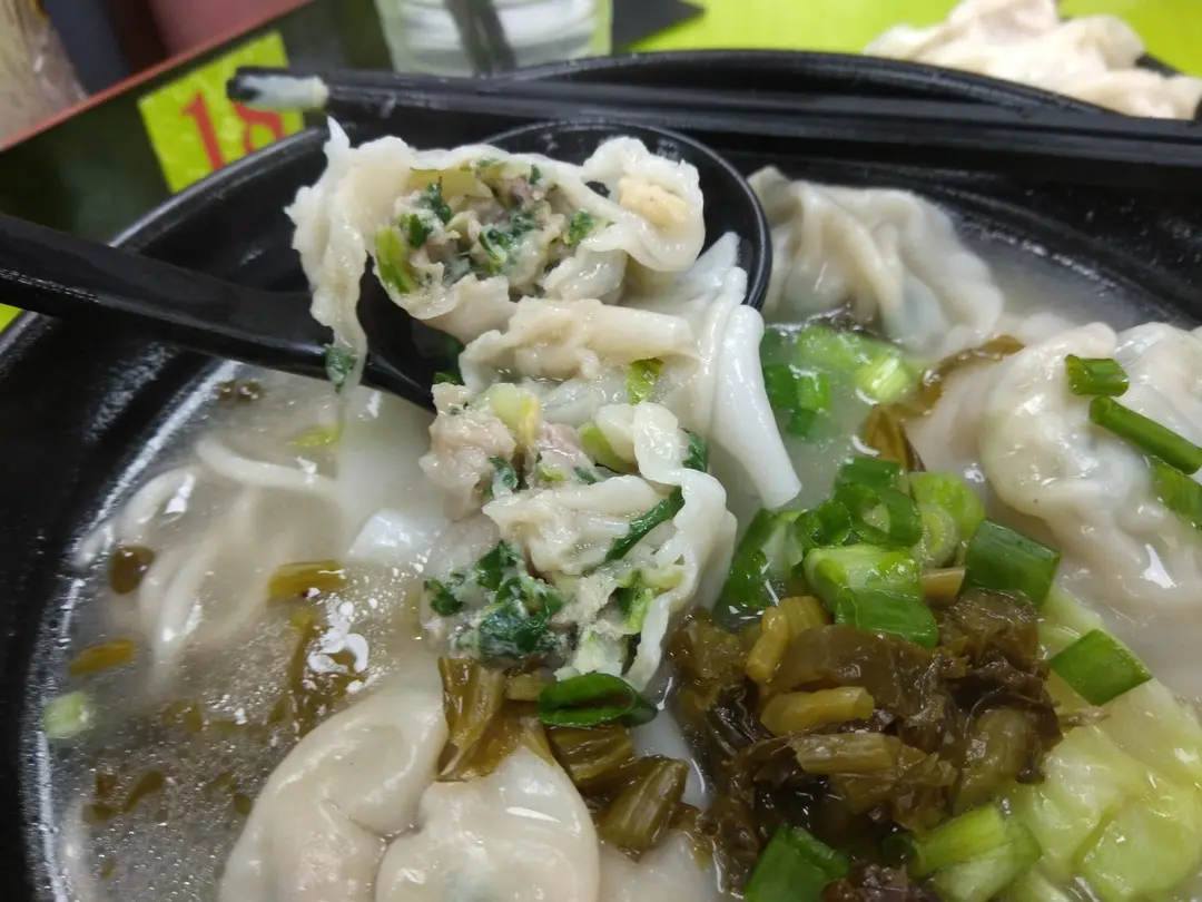 菜肉云吞面 香港湾仔的君户锅贴大王 Openrice 香港开饭喇