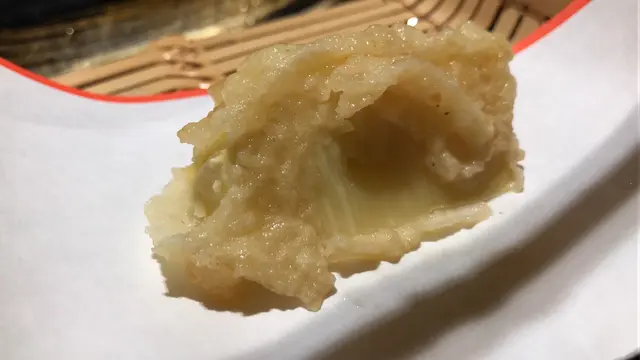 似乎師傅很喜歡用竹筍前菜有用主菜有用,你之前嘅豆腐海膽天婦羅嘅皮更厚更濕更加似煮唔熟