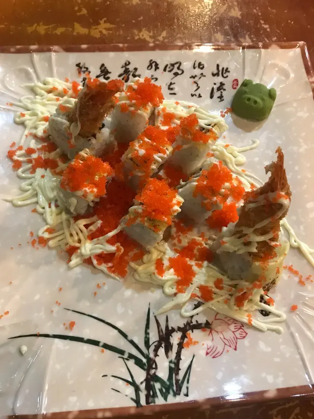 炙燒芝士大蝦反卷