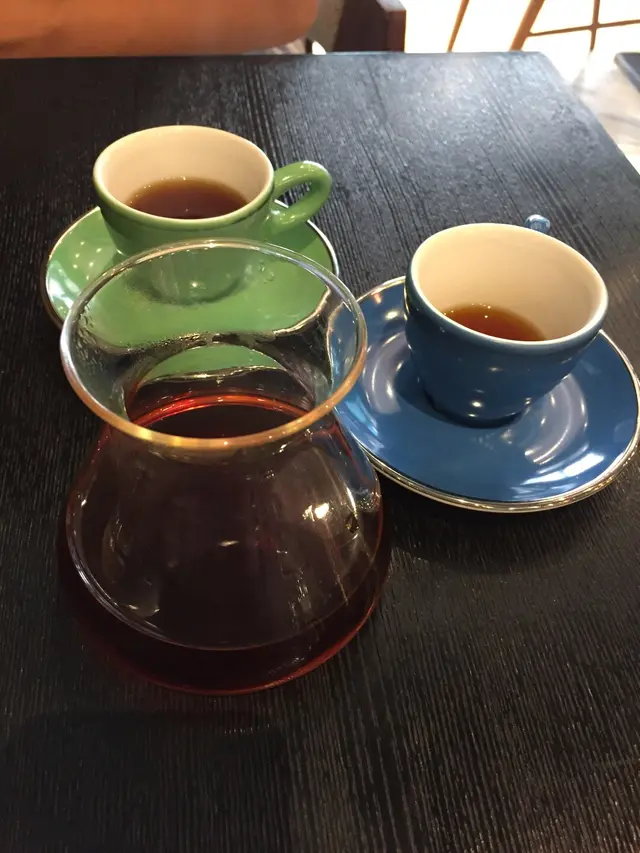 Hand  drip  coffee