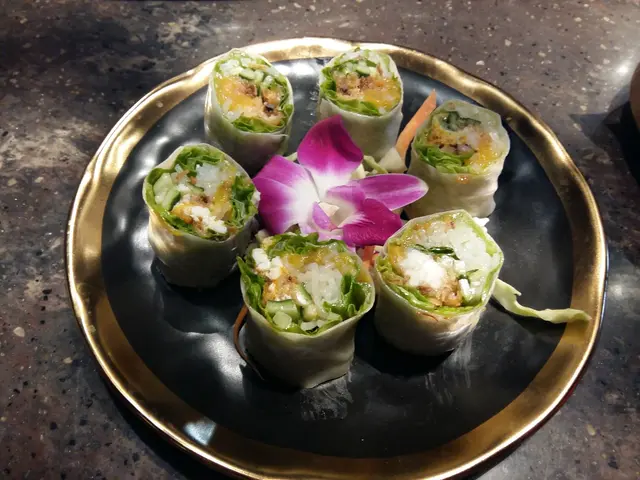 芒果軟殼蟹米纸卷