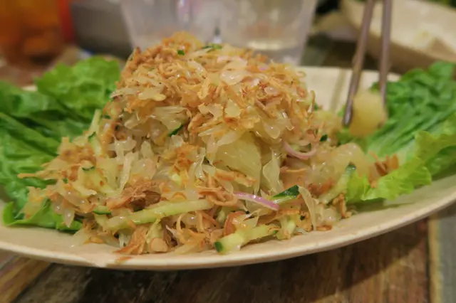 越式柚子鮮蝦沙律