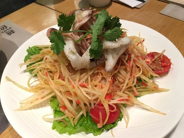 魷魚青木瓜沙律