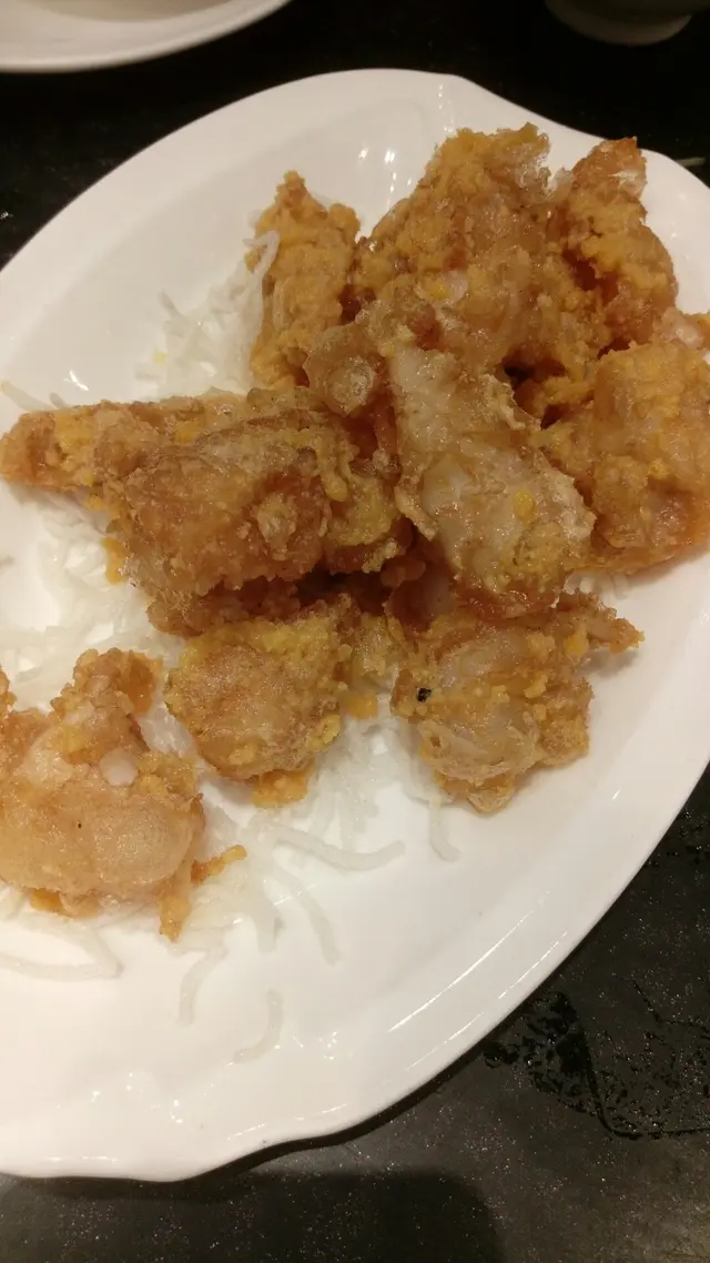 鹹蛋黃鮮魷
