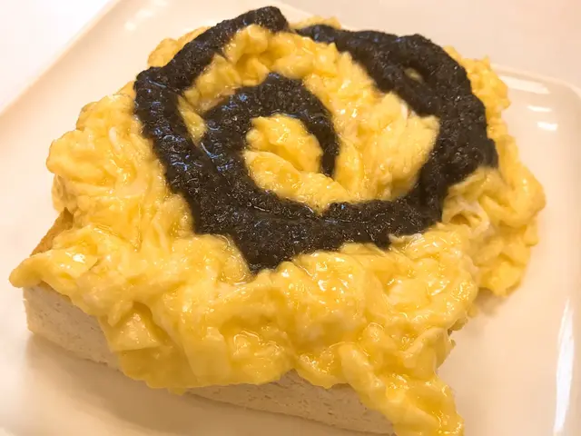 黑松露炒蛋多士