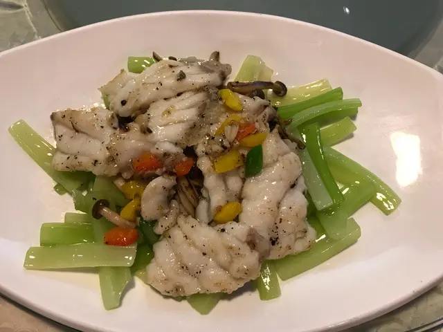 黑松露醬炒班球