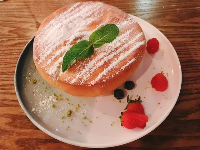 流心芝士麻糬厚鬆餅