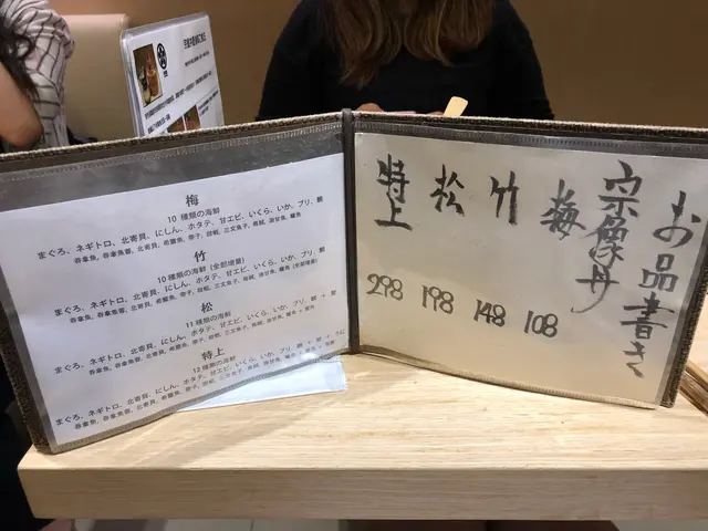 餐廳只有四款丼選擇