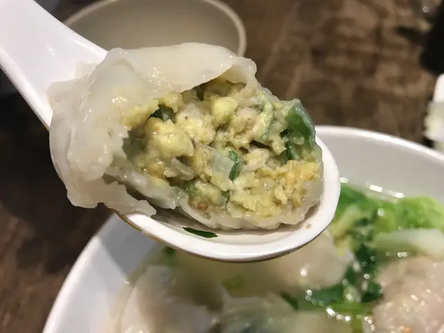 青瓜蛋水餃