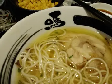 鸡叉烧鸡白汤拉面