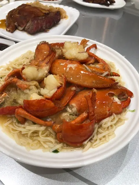 上湯加拿大龍蝦加伊麵底