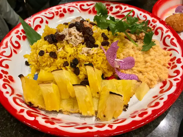 燒菠蘿蟹肉炒飯