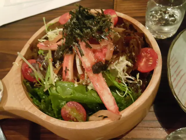 滑子菇黑松露蟹肉沙律