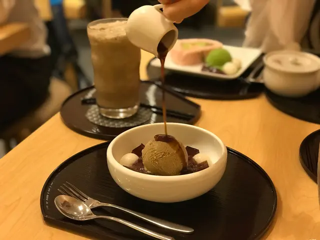 焙茶餡蜜