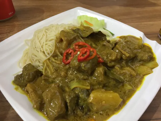 咖喱牛腩天使面