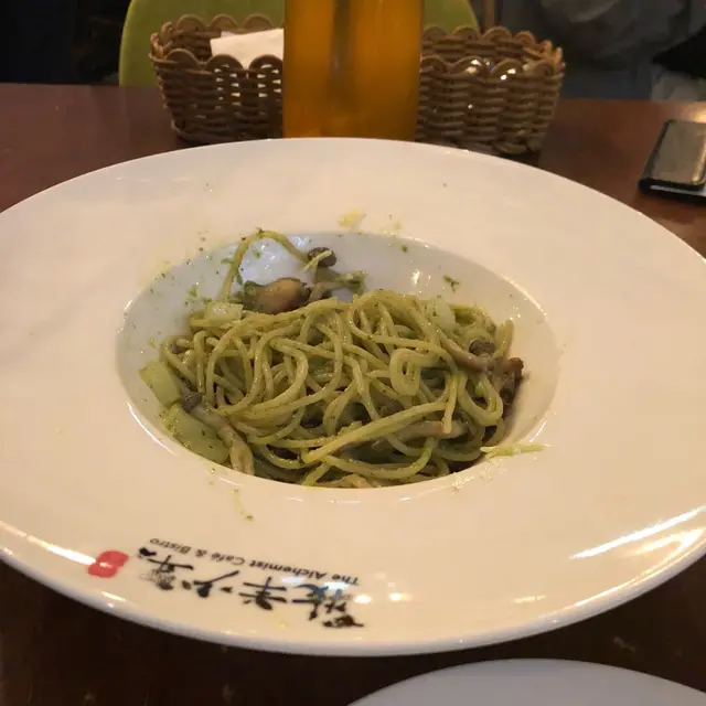 香草醬忌廉本菇雞肉意大利粉