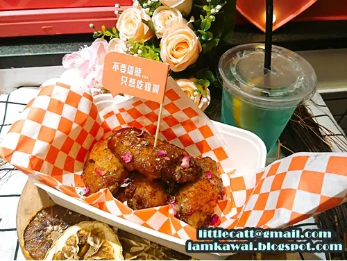 文青風玫瑰雞翼