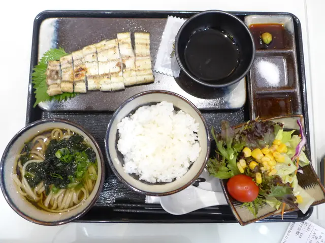 純日本白燒鰻魚定食