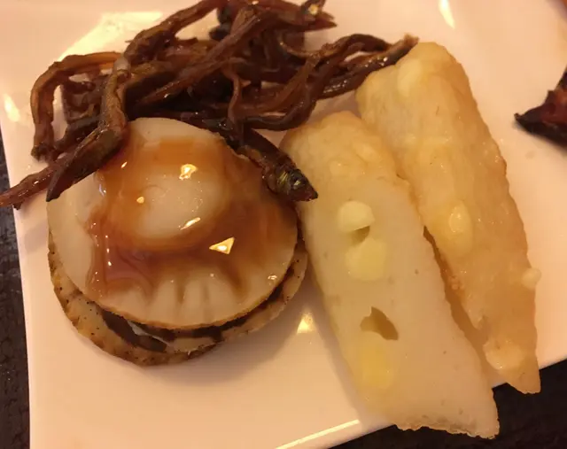 帆立貝肉質彈牙，也好吃！