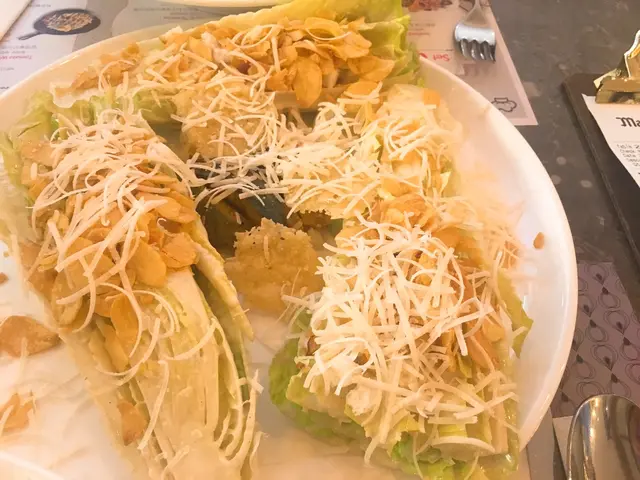 🥢Caesar salad 配烤南瓜