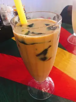 烧鲜草奶茶