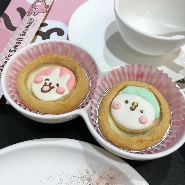 粉紅兔兔蛋白撻