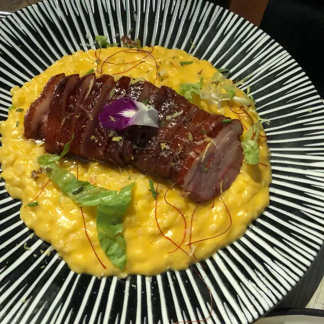 燒鴨胸南瓜義大利飯