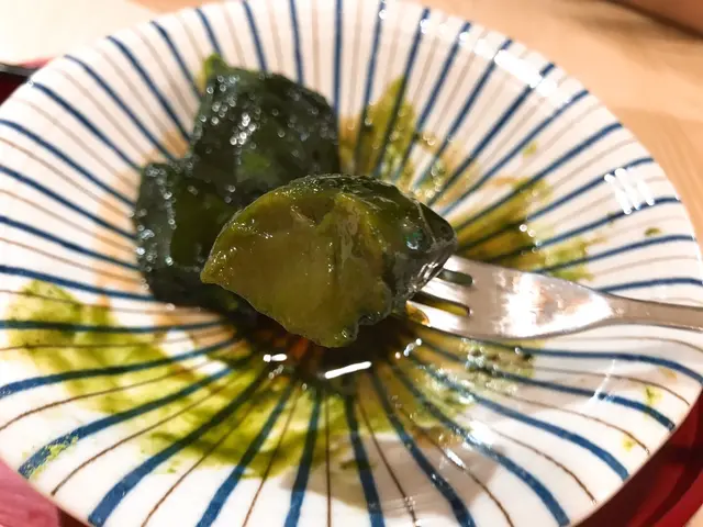 黑蜜抹茶蕨餅