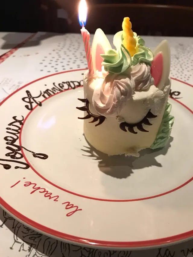 獨角獸熱情果忌廉蛋糕