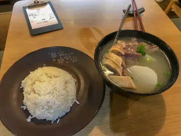 清湯爽腩飯