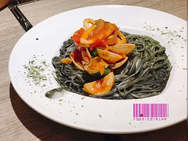 墨魚仔鮮蜆魷魚🦑扁意粉