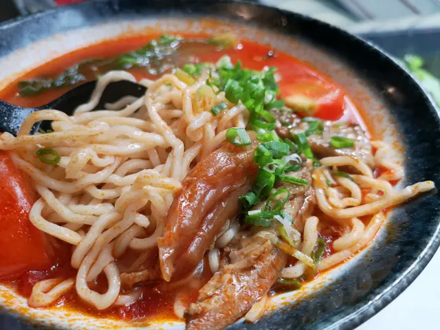 鮮蕃茄牛筋腩麵