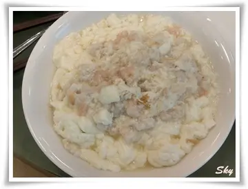 大良蟹肉炒鲜奶