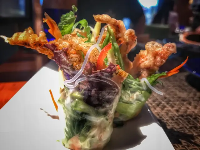 🌟芒果軟殼蟹米紙卷