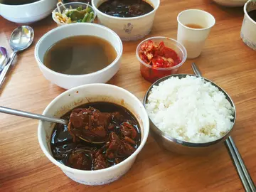 炸酱味鸡柳套餐