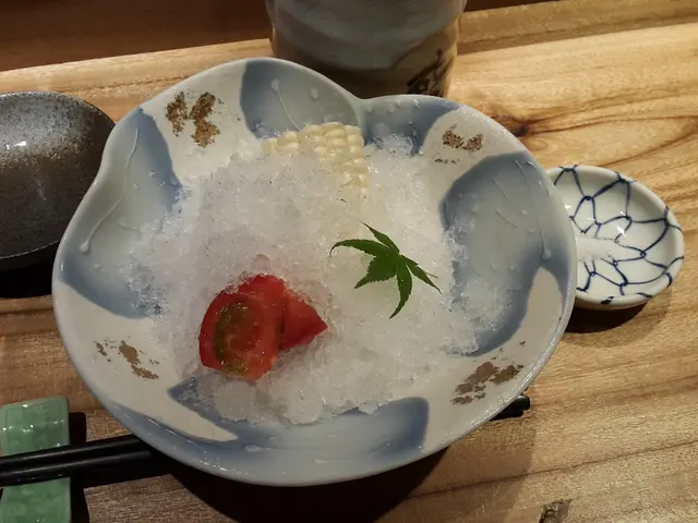前菜:番茄+北海道生粟米