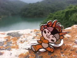 帶着哨子跑步的人