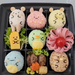 食好西的小女孩