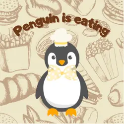 penguin_iseating