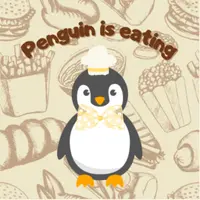 penguin_iseating