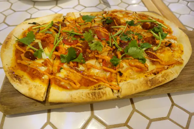 Chicken pizza