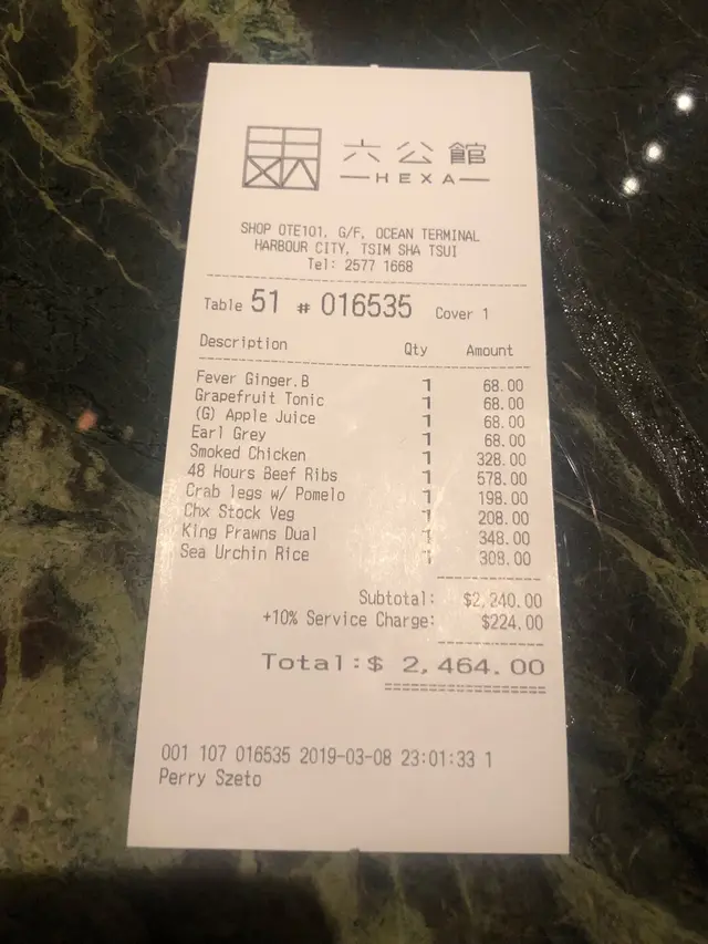 價錢貴 食品味道不理想 服務質素參差