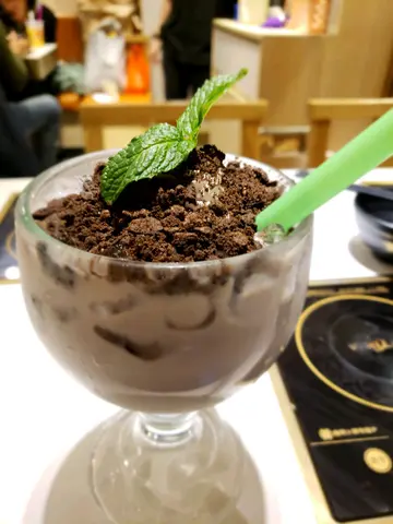 盆栽香芋奶茶
