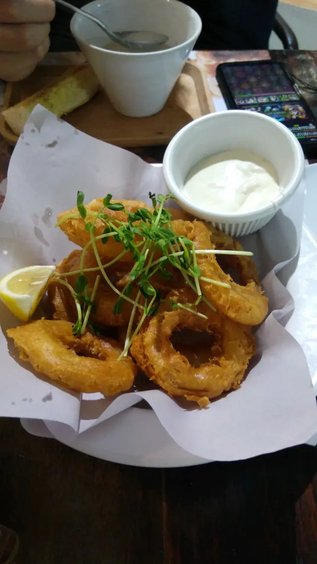 啤酒脆漿炸洋葱圈