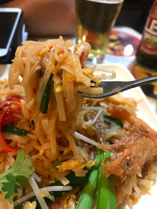 Thai-IN虎蝦炒金邊粉
